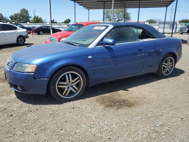 Lot #2524127620 2003 AUDI A4 1.8 CAB salvage car