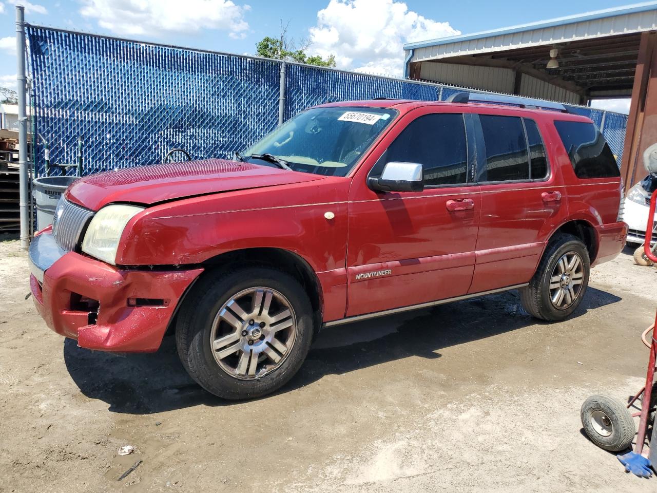 4M2EU38877UJ02236 2007 Mercury Mountaineer Premier