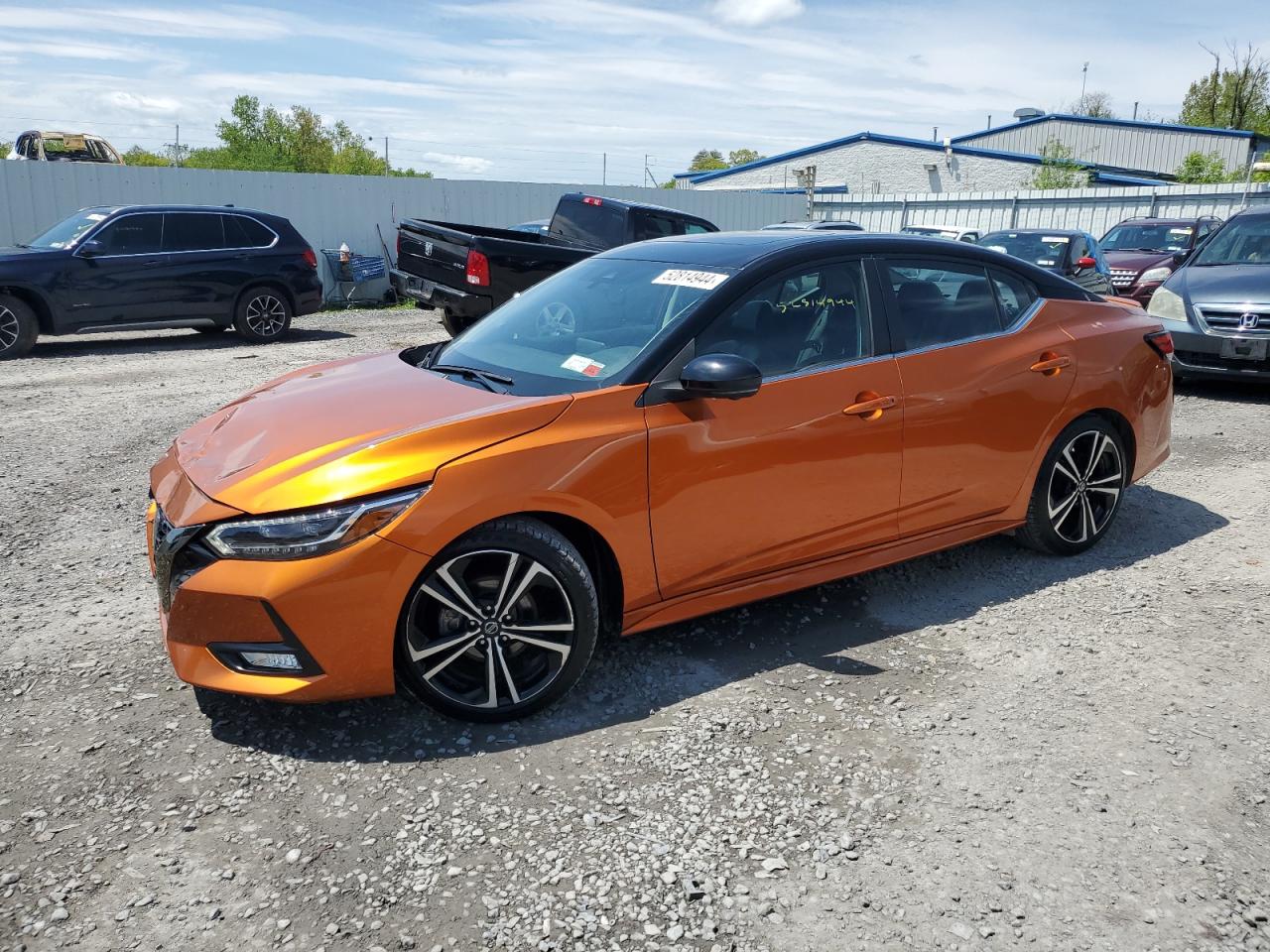 2020 Nissan Sentra Sr vin: 3N1AB8DV5LY287545