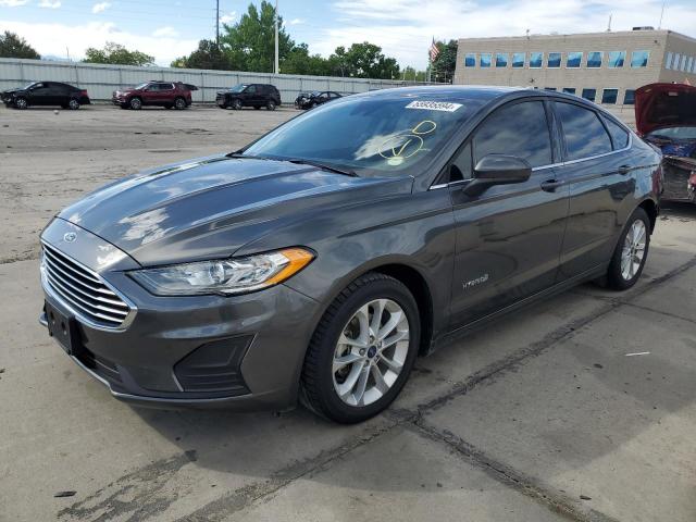 VIN 3FA6P0LU7KR283963 2019 Ford Fusion, SE no.1