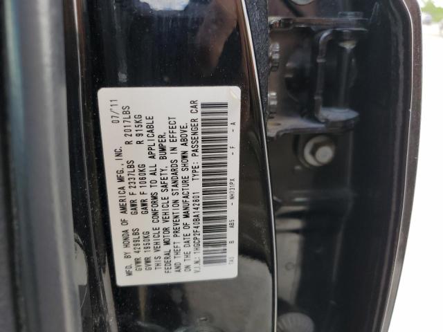 2011 Honda Accord Lxp VIN: 1HGCP2F40BA142801 Lot: 56607144