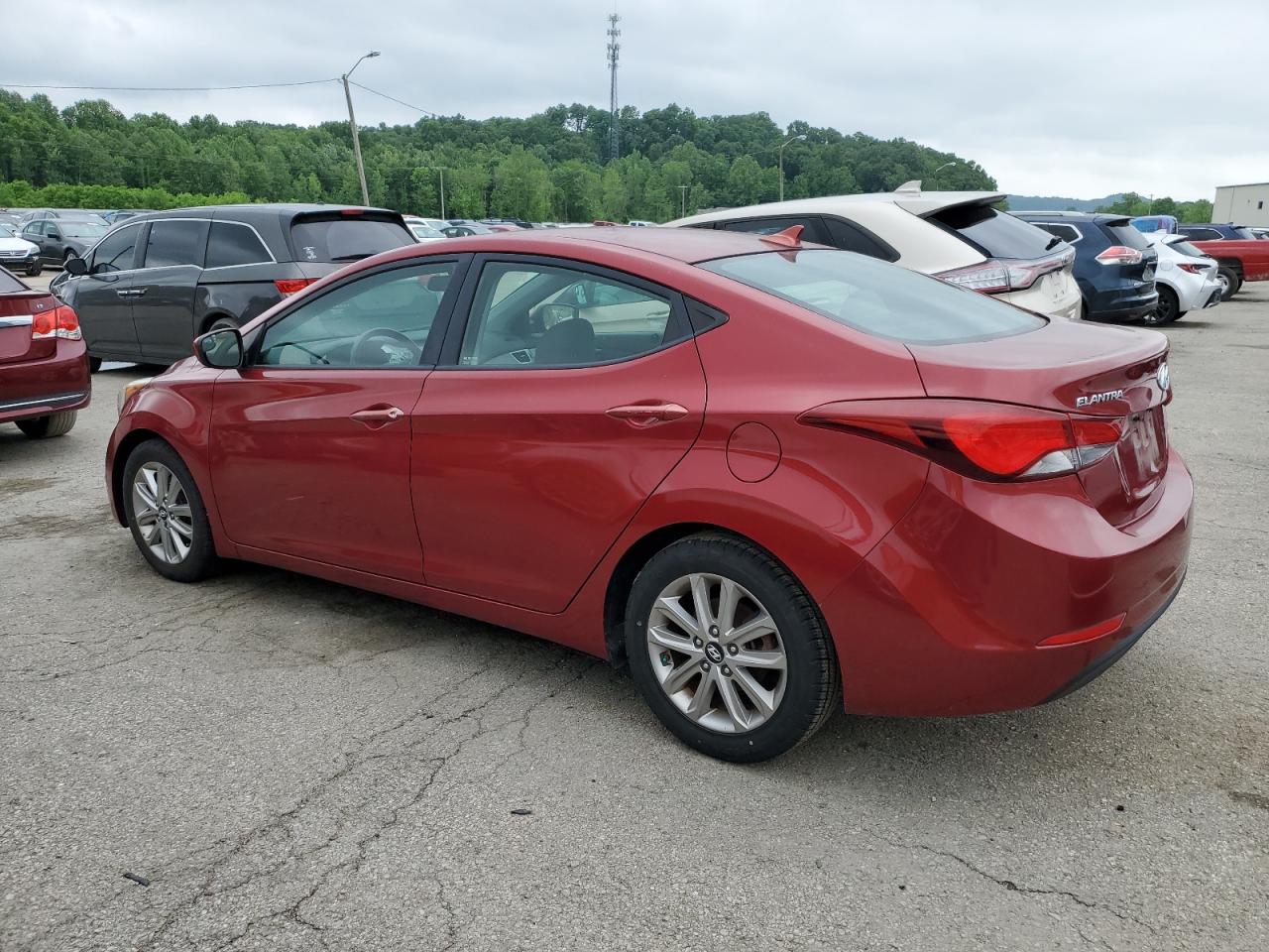 5NPDH4AEXEH458201 2014 Hyundai Elantra Se