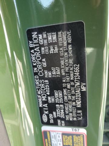 2021 Kia Soul Ex VIN: KNDJ33AU7M7134662 Lot: 55960574