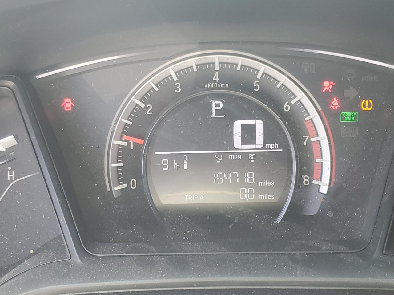 SHHFK7H49HU411736 HONDA CIVIC 2017