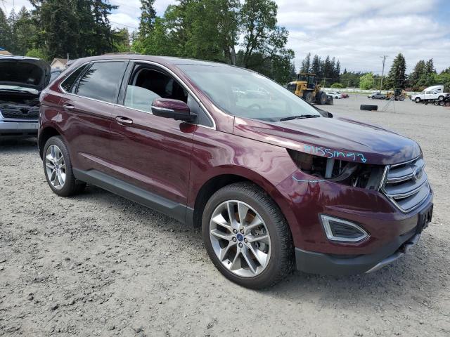 2017 Ford Edge Titanium VIN: 2FMPK4K82HBB44044 Lot: 53791354