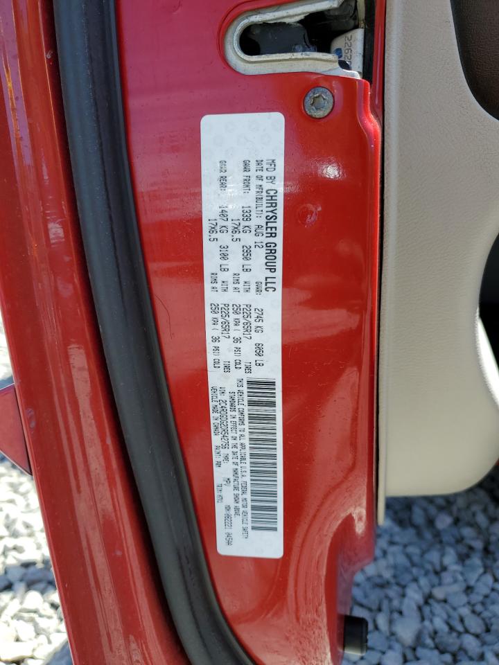 2C4RDGDG2DR542756 2013 Dodge Grand Caravan Crew