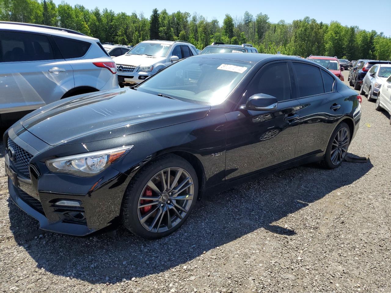 JN1FV7AR9HM871133 2017 Infiniti Q50 Red Sport 400