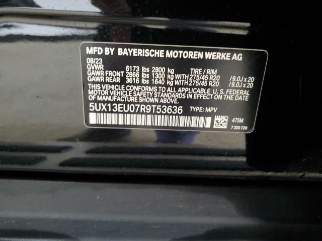 5UX13EU07R9T53636 BMW X5 SDRIVE 13