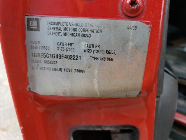 1GBE5C1G49F402221 2009 Chevrolet C5500 C5C042