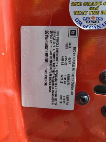 2001 Chevrolet Impala Ls VIN: 2G1WH55K519199055 Lot: 55211954