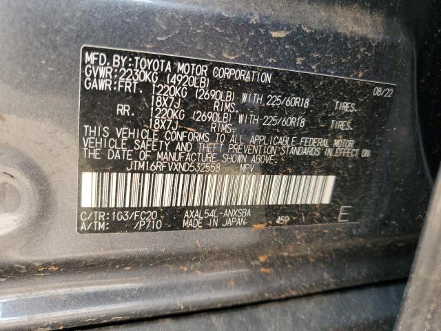 JTM16RFVXND532558 2022 TOYOTA RAV 4 - Image 14