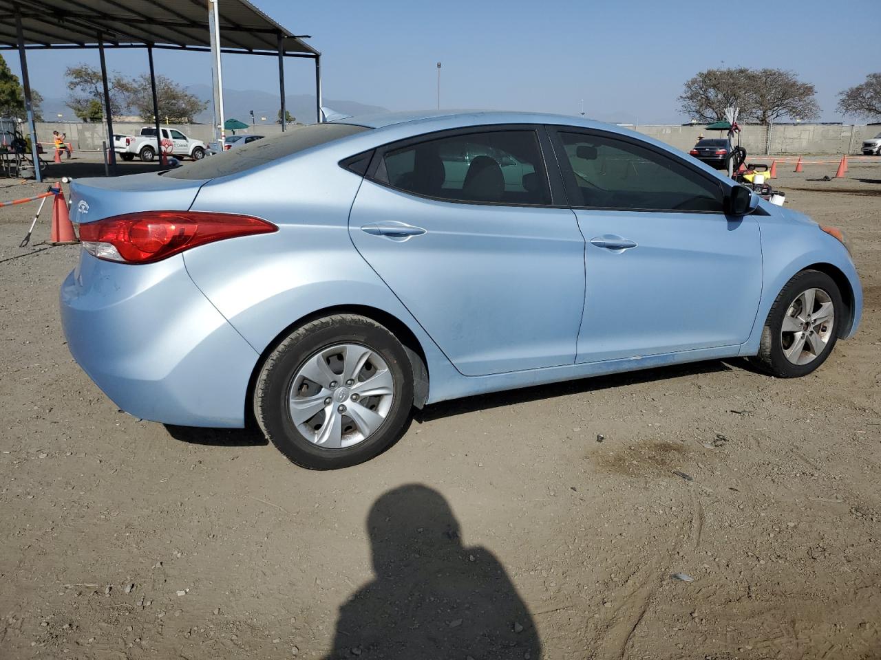 KMHDH4AE2CU219451 2012 Hyundai Elantra Gls