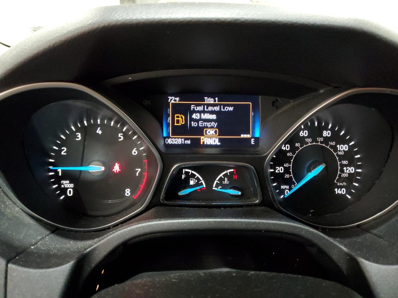 1FADP3F28HL231672 2017 Ford Focus Se