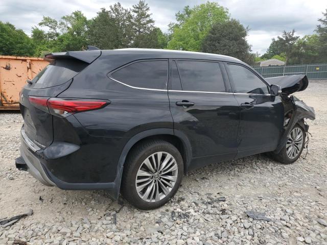 2021 Toyota Highlander Platinum VIN: 5TDFZRBH4MS077187 Lot: 54823714