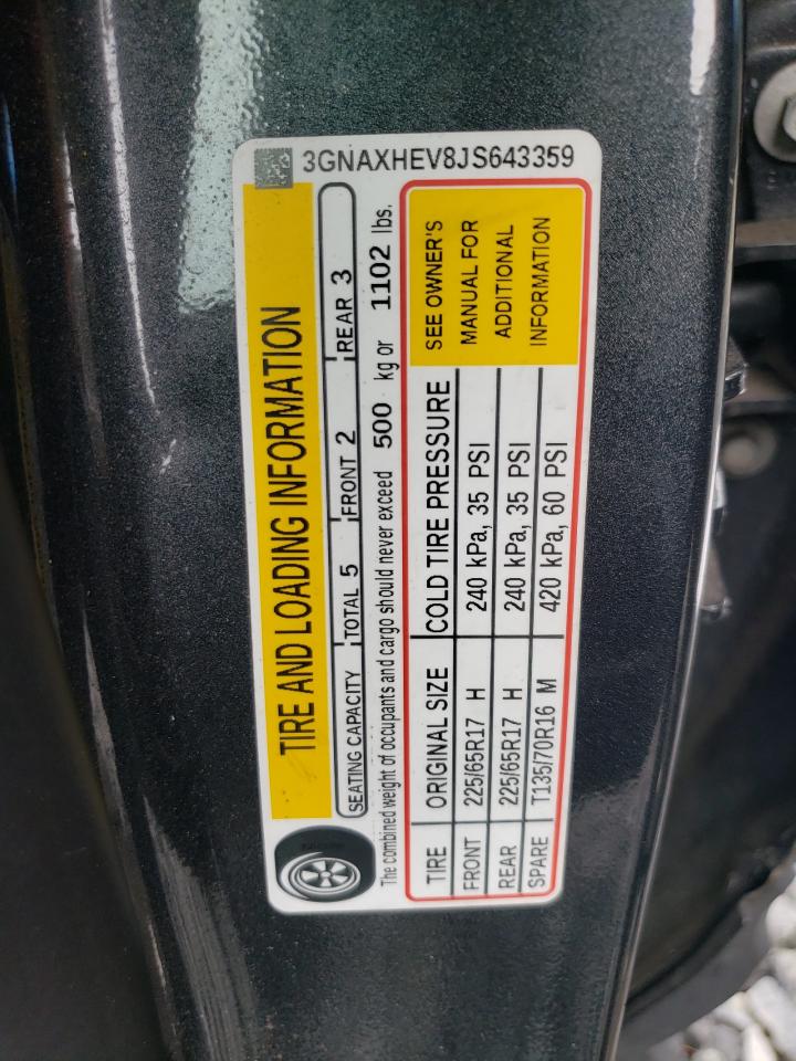 3GNAXHEV8JS643359 2018 Chevrolet Equinox Ls