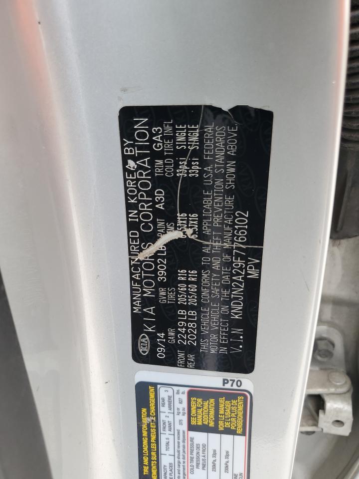 KNDJN2A29F7766102 2015 Kia Soul