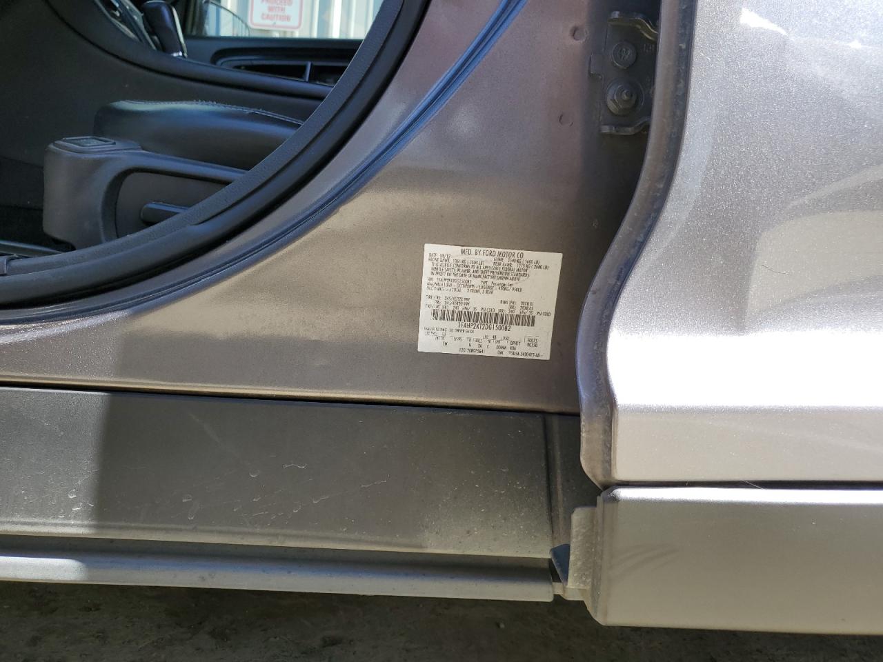 1FAHP2KT2DG150082 2013 Ford Taurus Sho