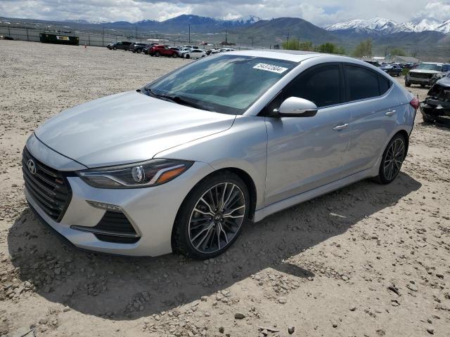 2018 Hyundai Elantra Sport VIN: KMHD04LB1JU542607 Lot: 54372504