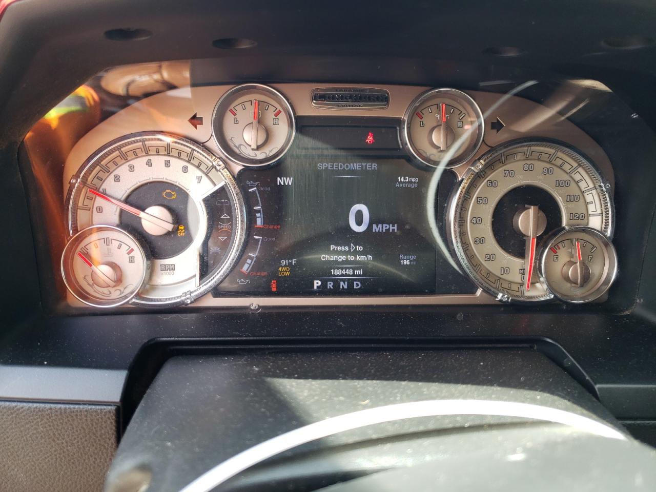 1C6RR7PT5DS506642 2013 Ram 1500 Longhorn