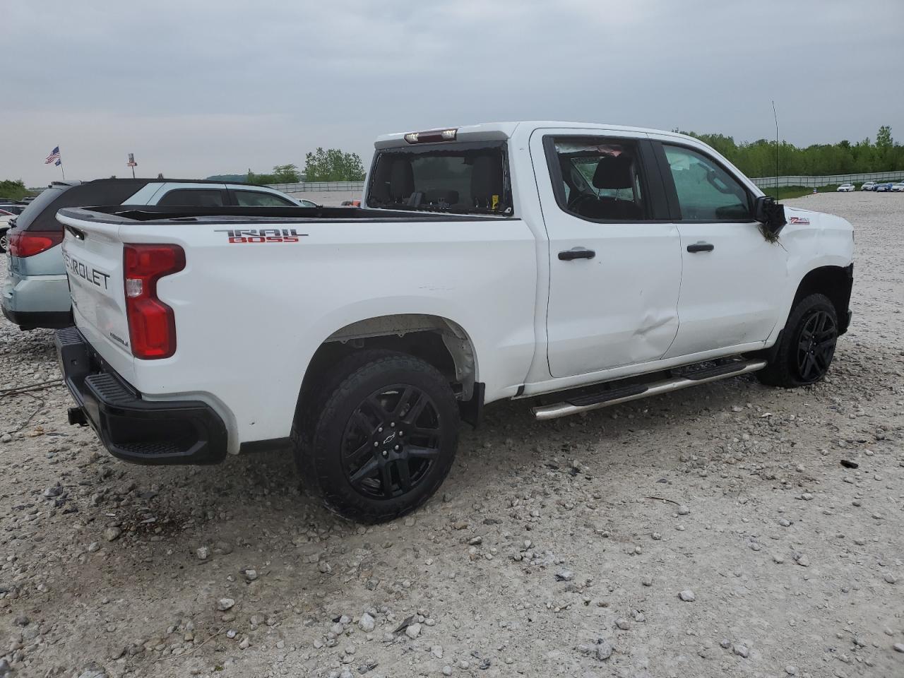 1GCPYCEF1MZ378013 2021 Chevrolet Silverado K1500 Trail Boss Custom