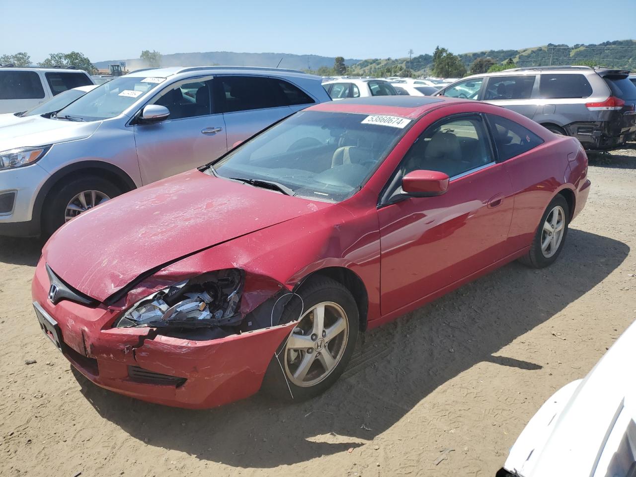 1HGCM72794A017465 2004 Honda Accord Ex