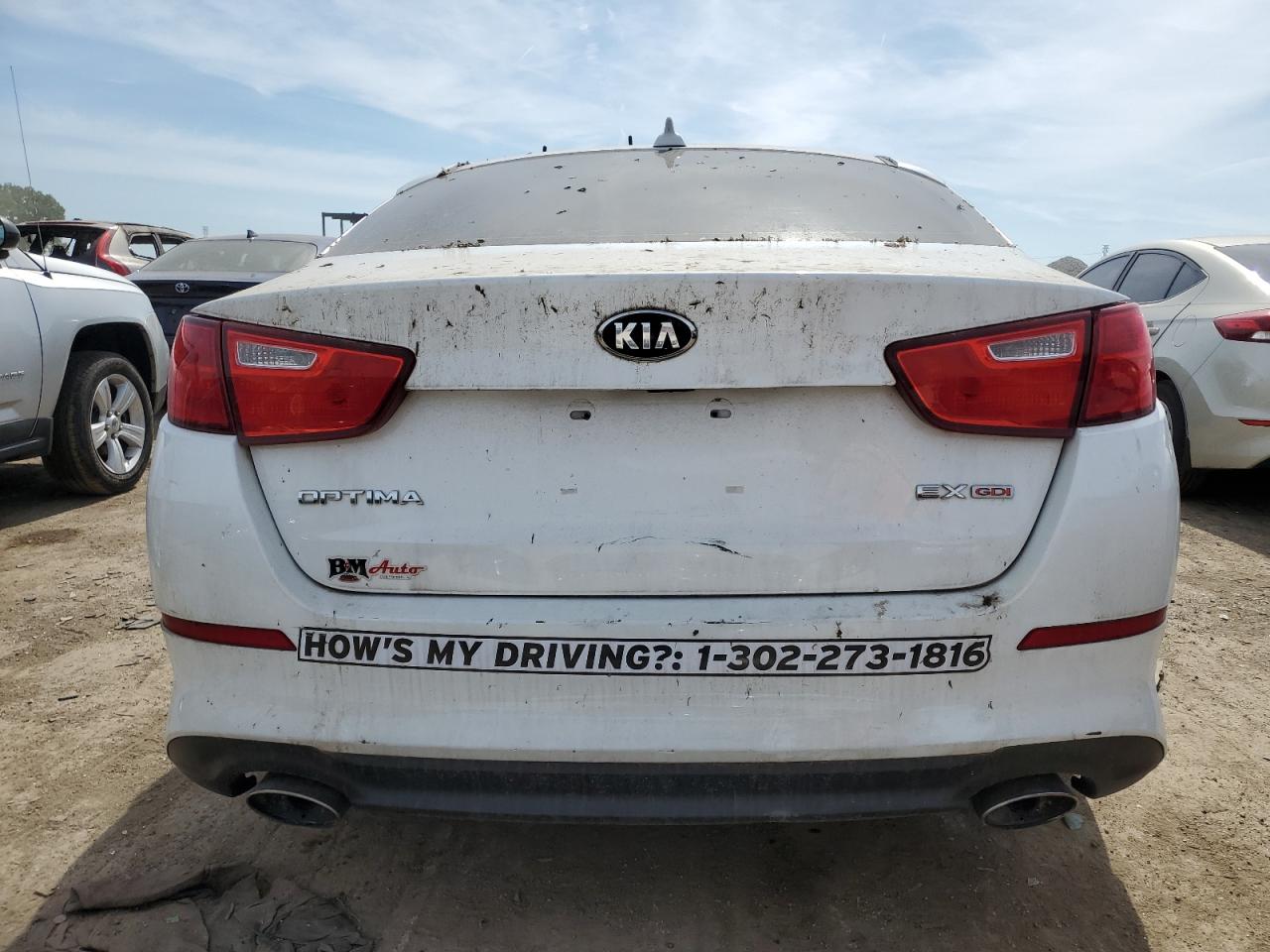 5XXGN4A73EG347735 2014 Kia Optima Ex