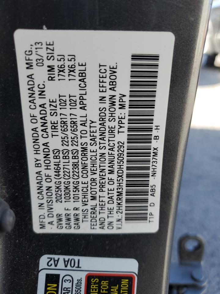 2HKRM3H5XDH509292 2013 Honda Cr-V Ex