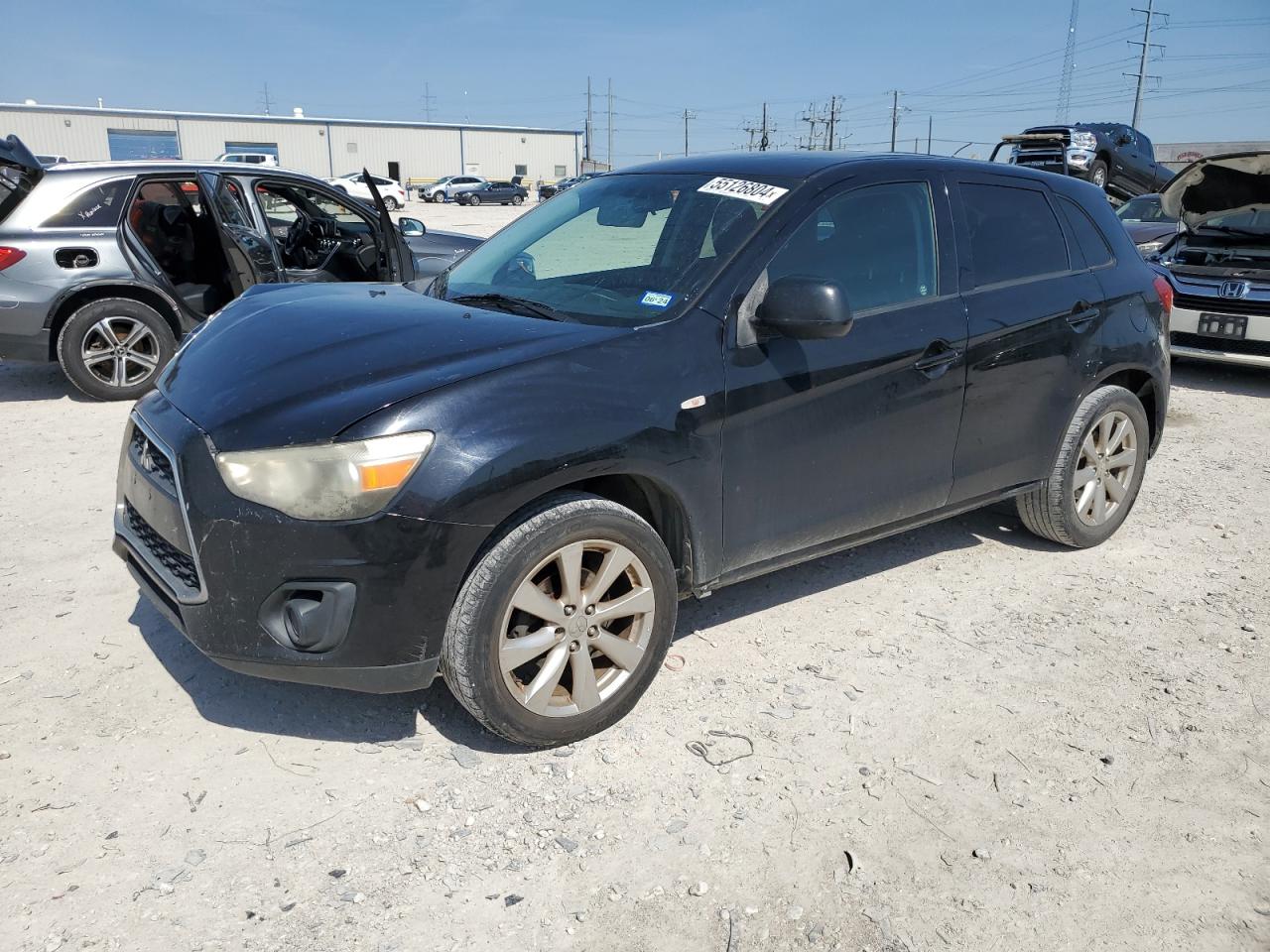 2013 Mitsubishi Outlander Sport Es vin: 4A4AP3AU0DE019071