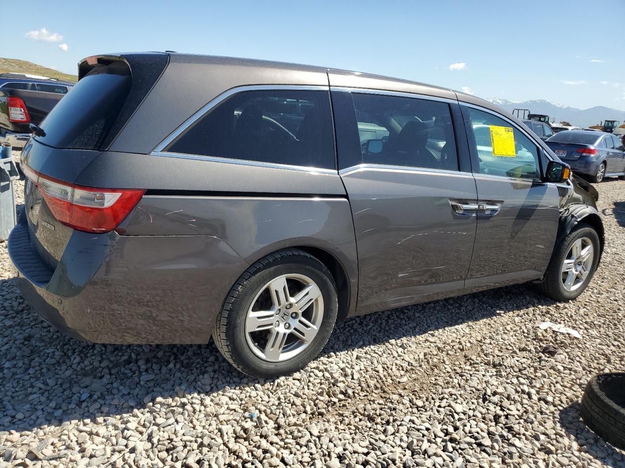 5FNRL5H92CB081474 2012 Honda Odyssey Touring