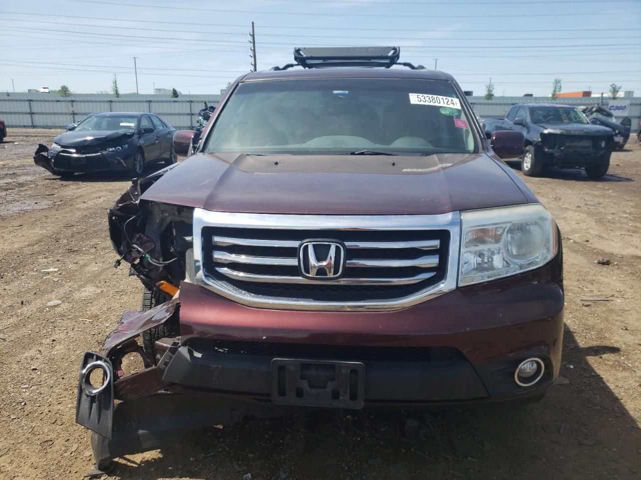 Lot #2568577758 2012 HONDA PILOT TOUR