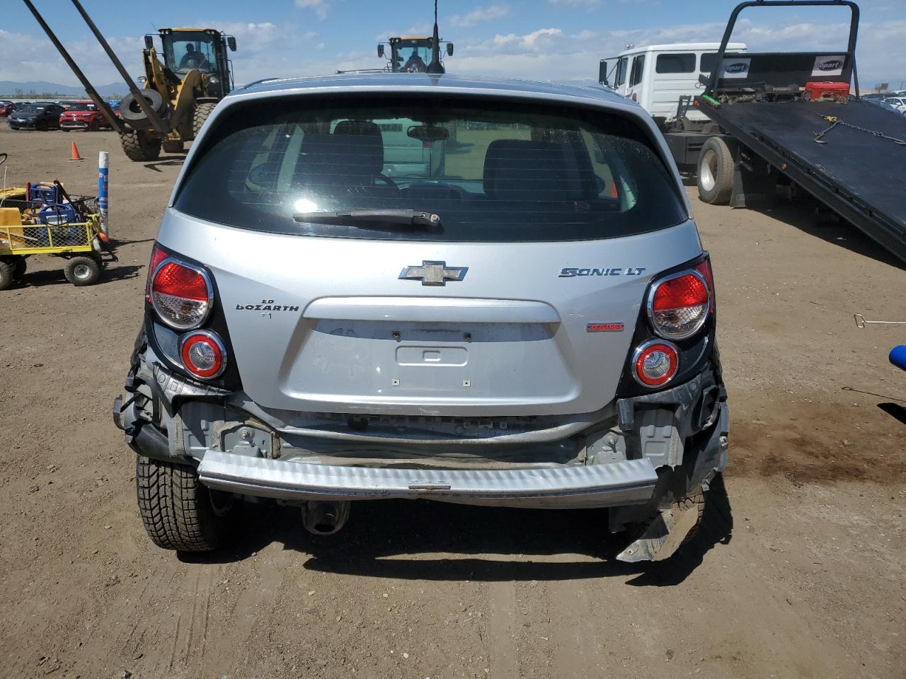 1G1JC6SB1E4145019 2014 Chevrolet Sonic Lt