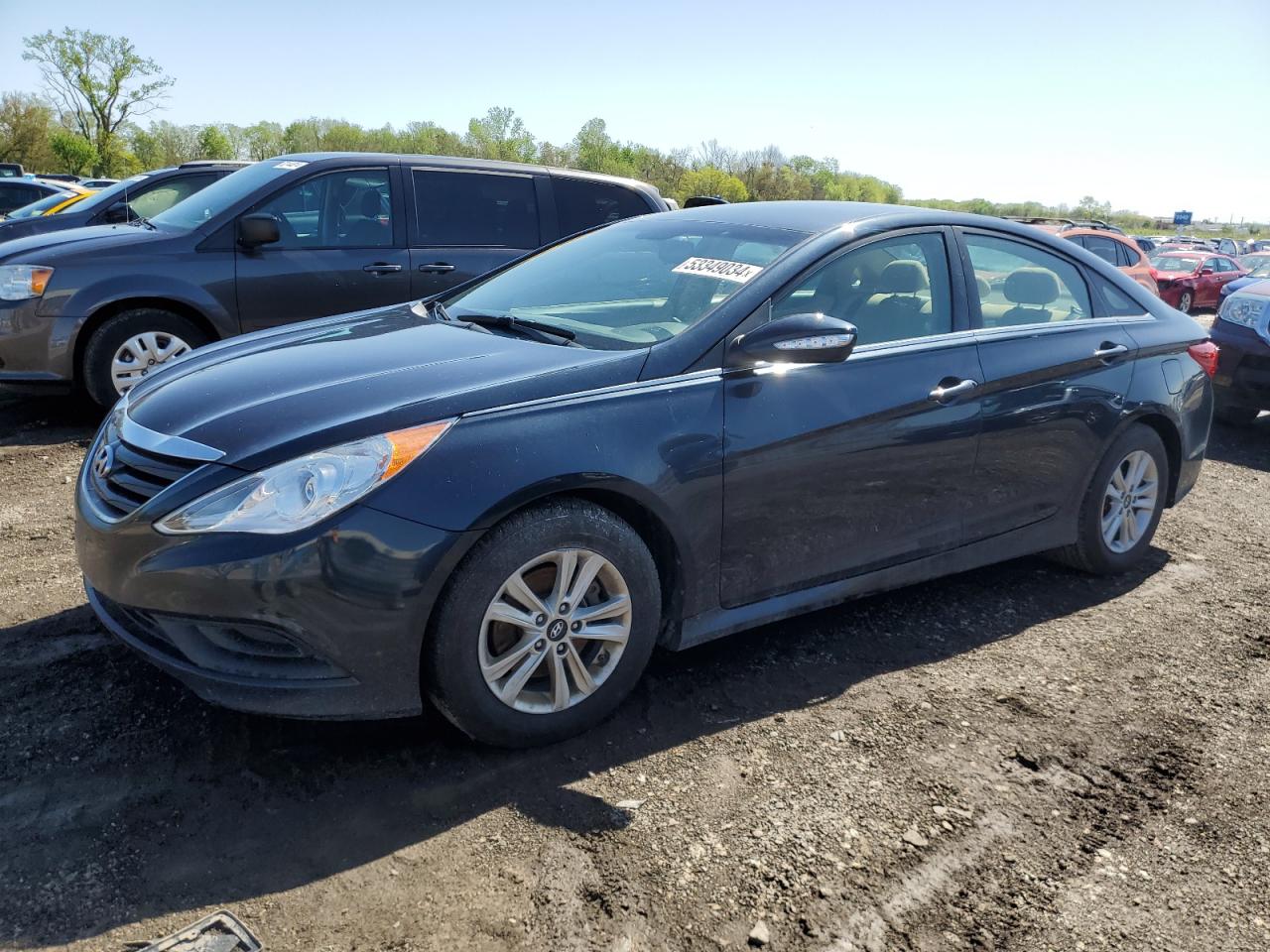 5NPEB4AC6EH881040 2014 Hyundai Sonata Gls