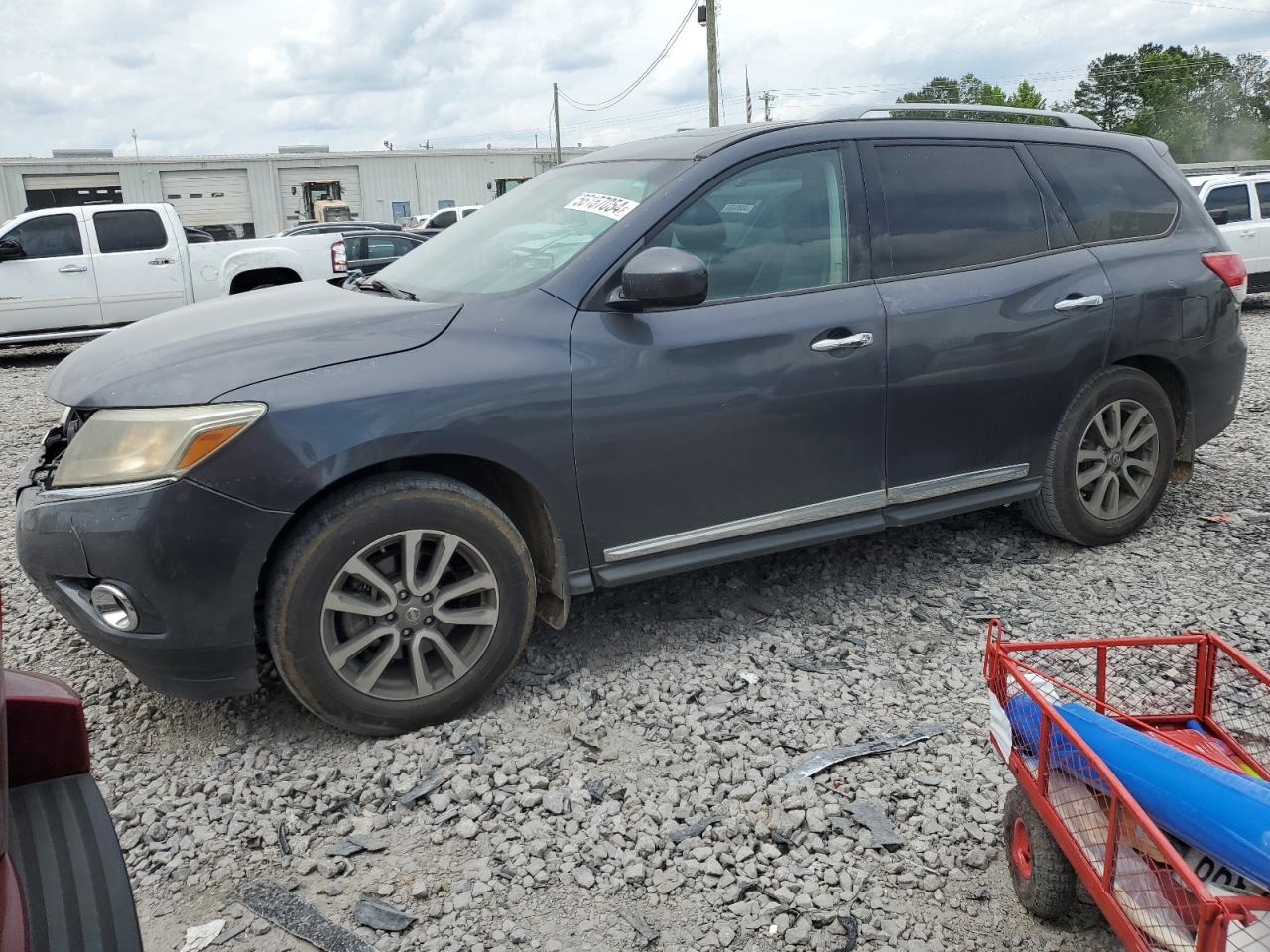 2014 Nissan Pathfinder S vin: 5N1AR2MN2EC710398