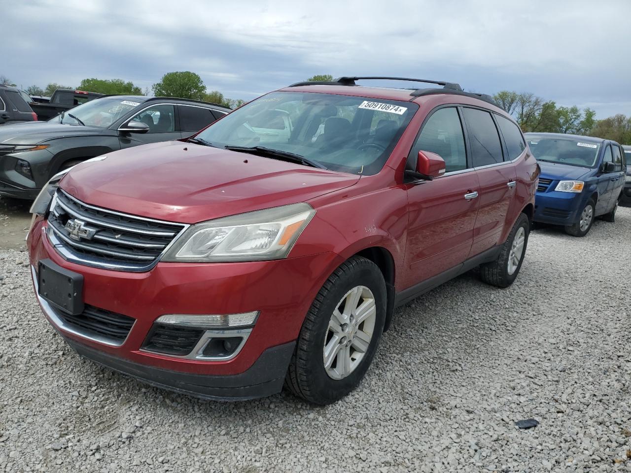 1GNKVJKD0DJ195119 2013 Chevrolet Traverse Lt