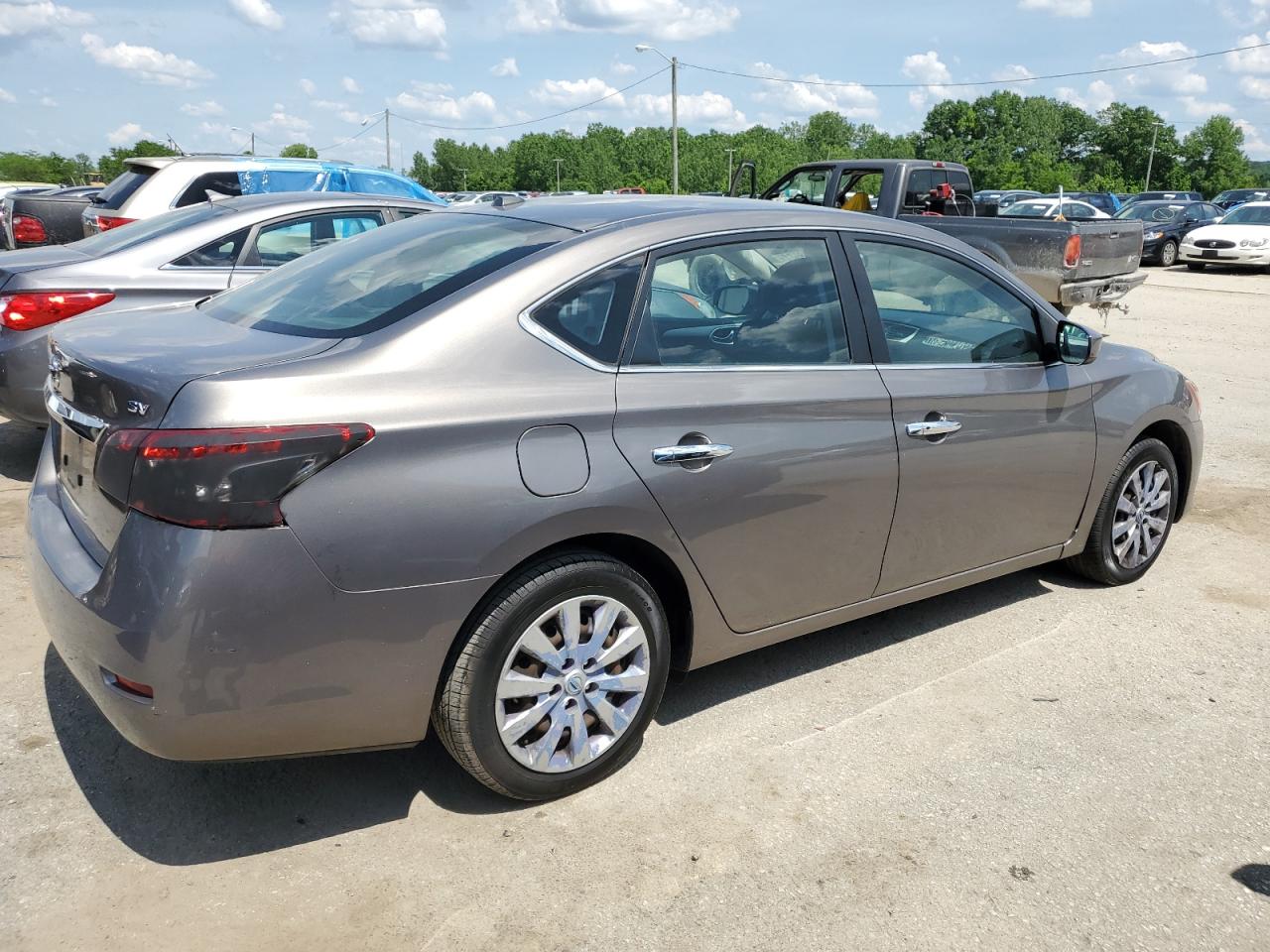 2015 Nissan Sentra S vin: 3N1AB7AP6FY378120