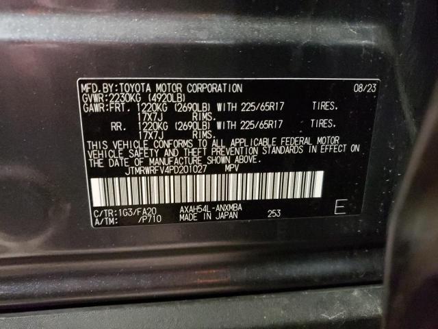 2023 TOYOTA RAV4 XLE - JTMRWRFV4PD201027
