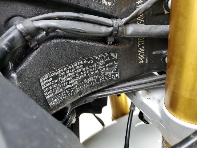 2013 BMW S 1000 RR - WB1053402DZL18486