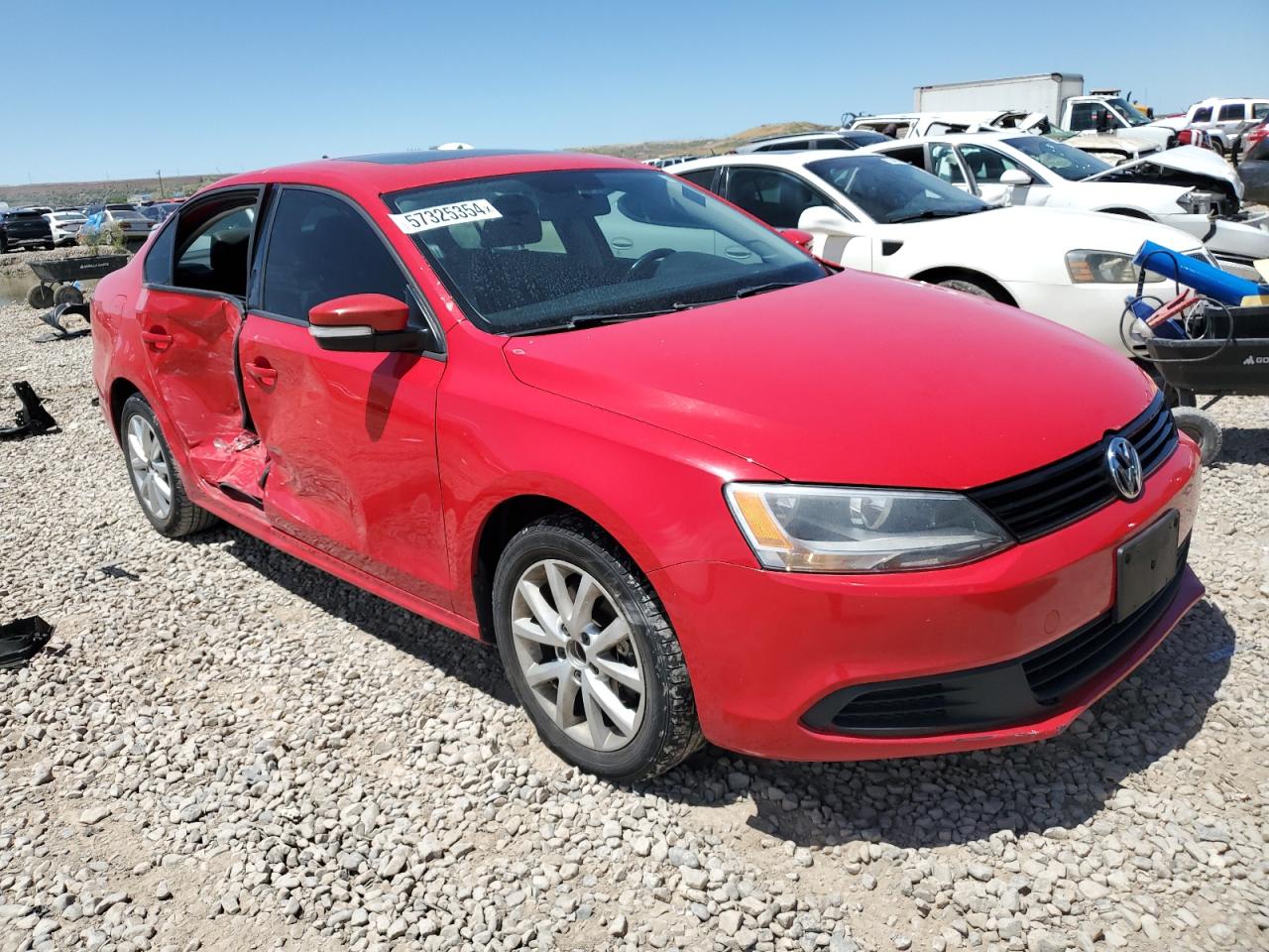 3VWDX7AJ7CM302090 2012 Volkswagen Jetta Se