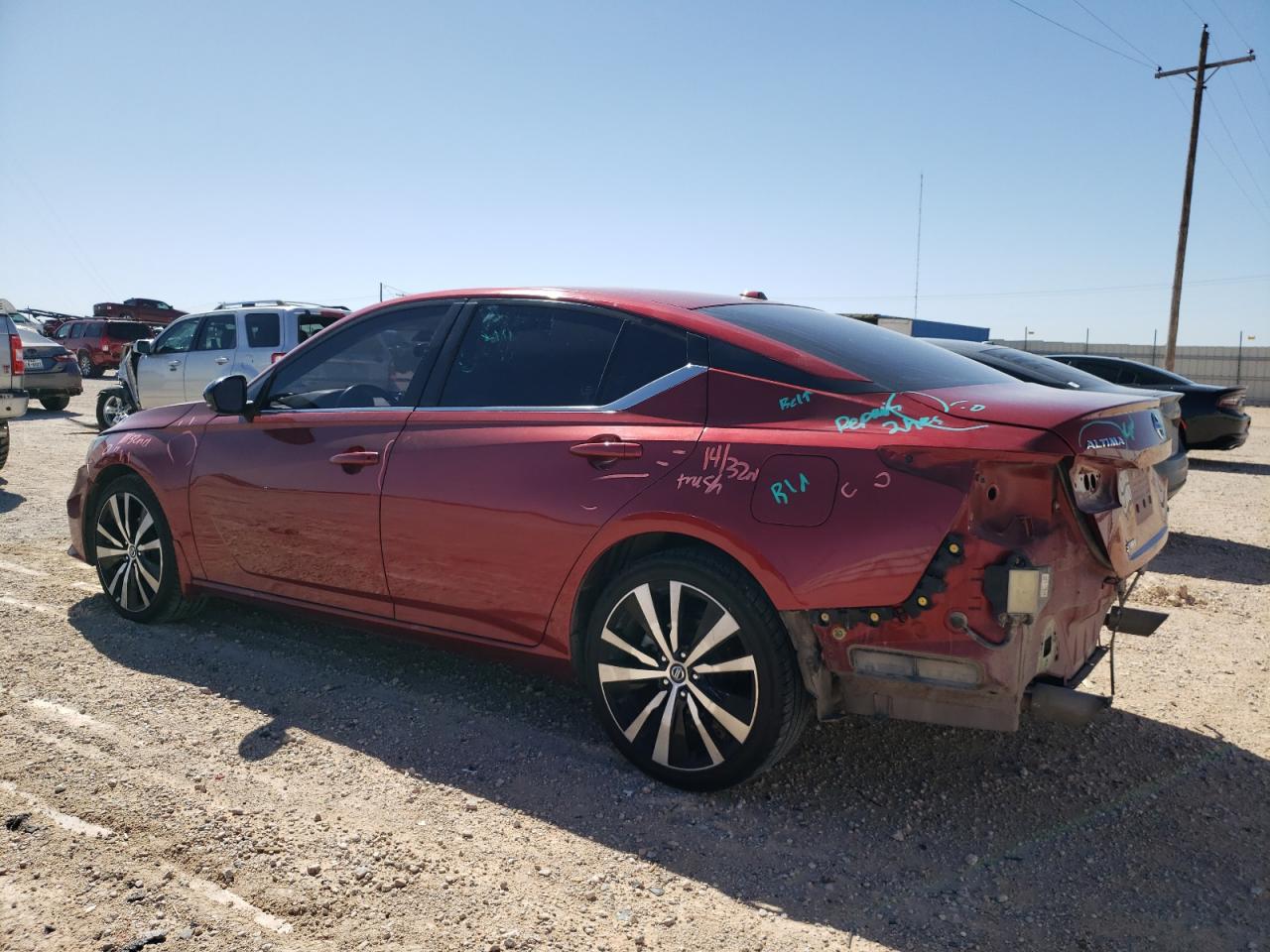 2020 Nissan Altima Sr vin: 1N4BL4CW3LC173303