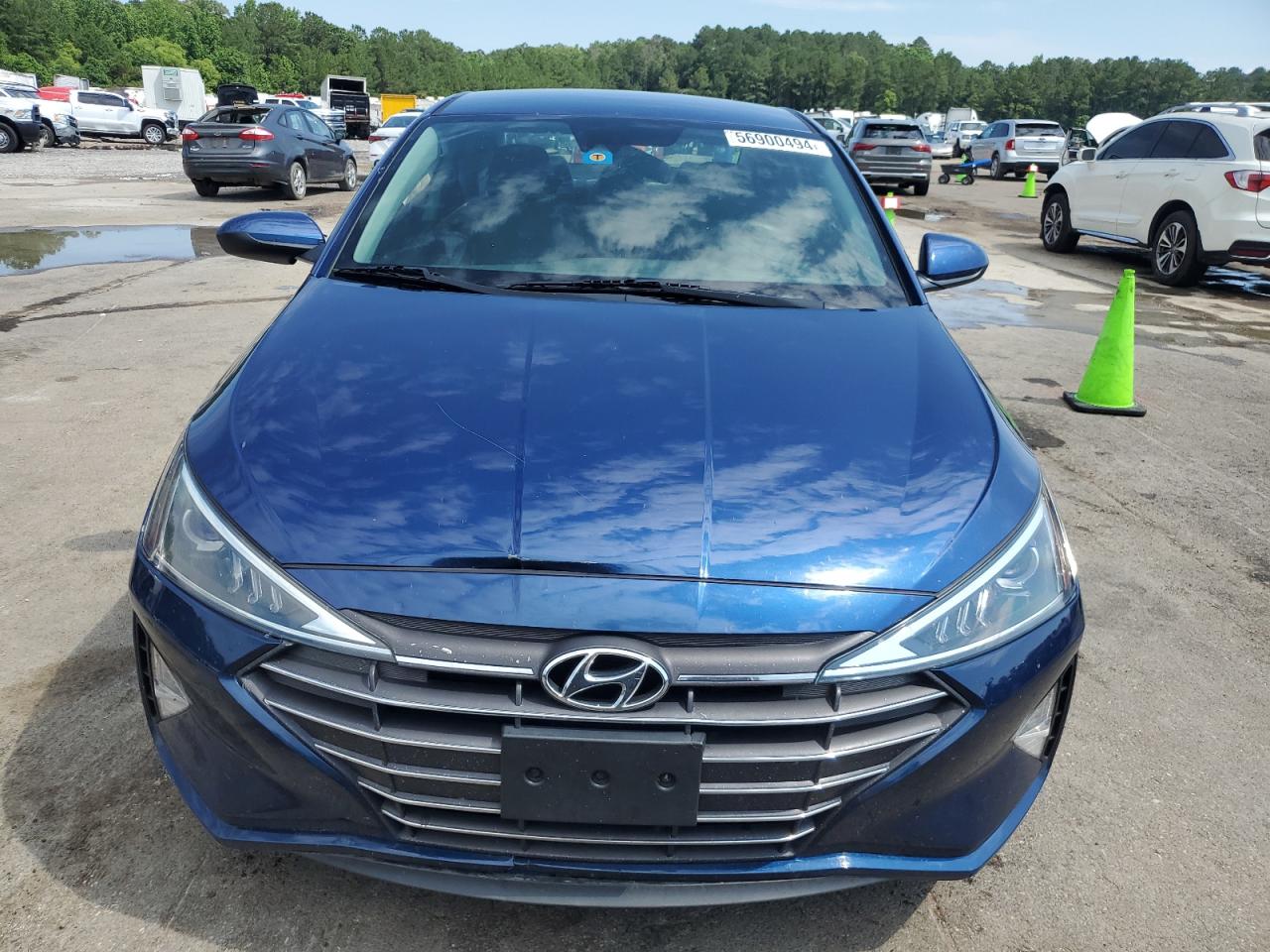 2019 Hyundai Elantra Sel vin: 5NPD84LF6KH407652