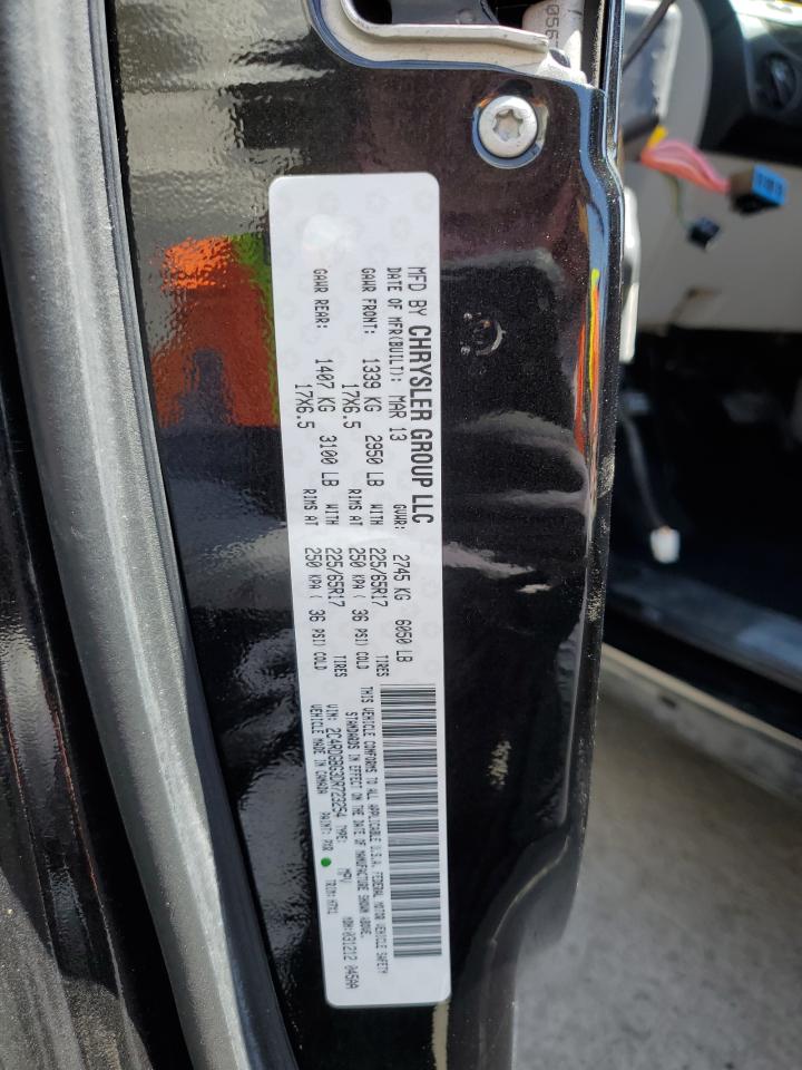 2C4RDGBG3DR723254 2013 Dodge Grand Caravan Se