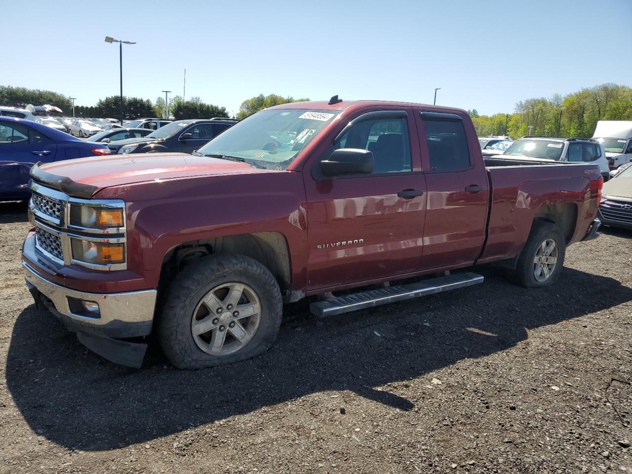 2014 Chevrolet Silverado K1500 Lt vin: 1GCVKREC6EZ375868