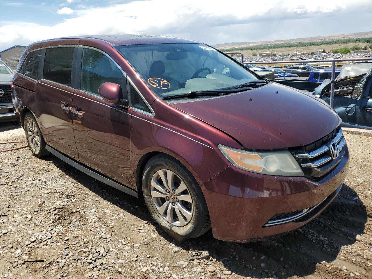 5FNRL5H64FB097394 2015 Honda Odyssey Exl