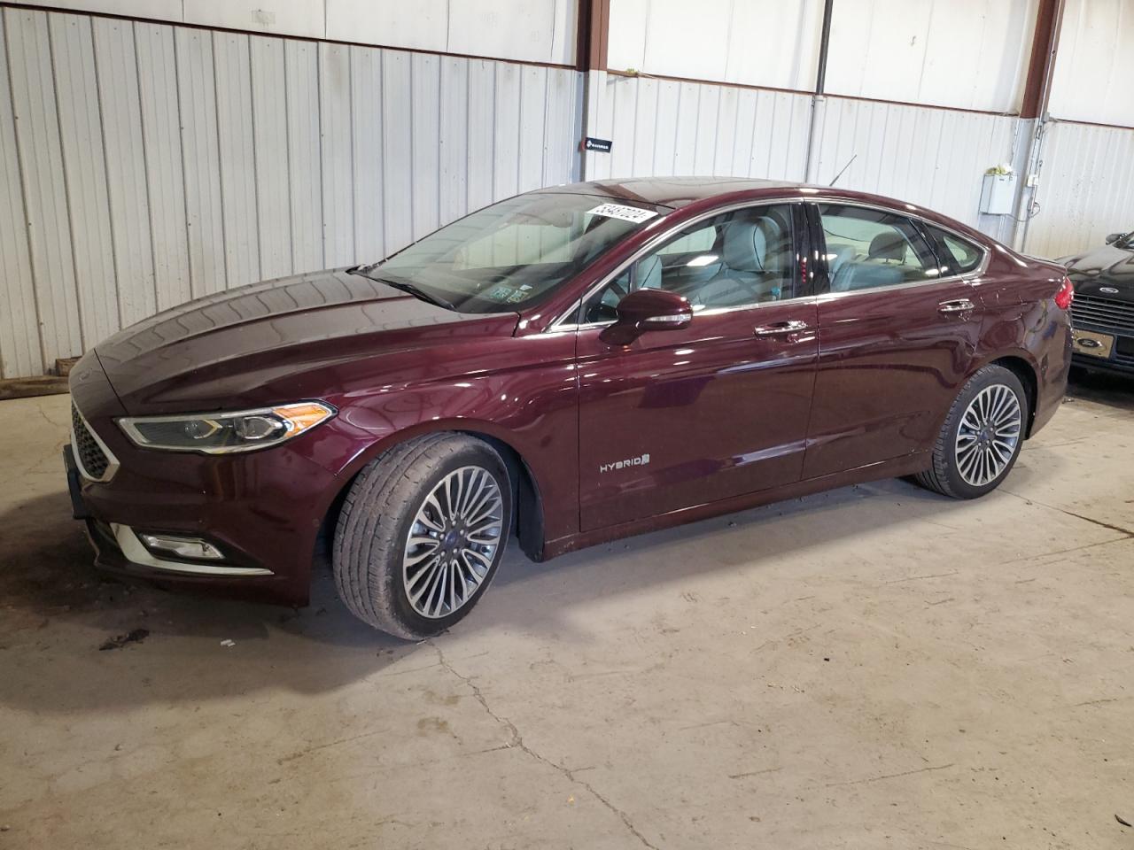 3FA6P0RU6HR118292 2017 Ford Fusion Titanium Hev