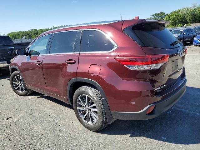 VIN 5TDJZRFHXHS468418 2017 Toyota Highlander, SE no.2