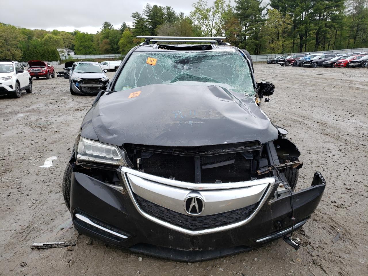 5FRYD4H43EB020482 2014 Acura Mdx Technology