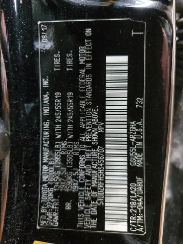 2017 Toyota Highlander Limited VIN: 5TDDZRFH5HS456707 Lot: 54256534