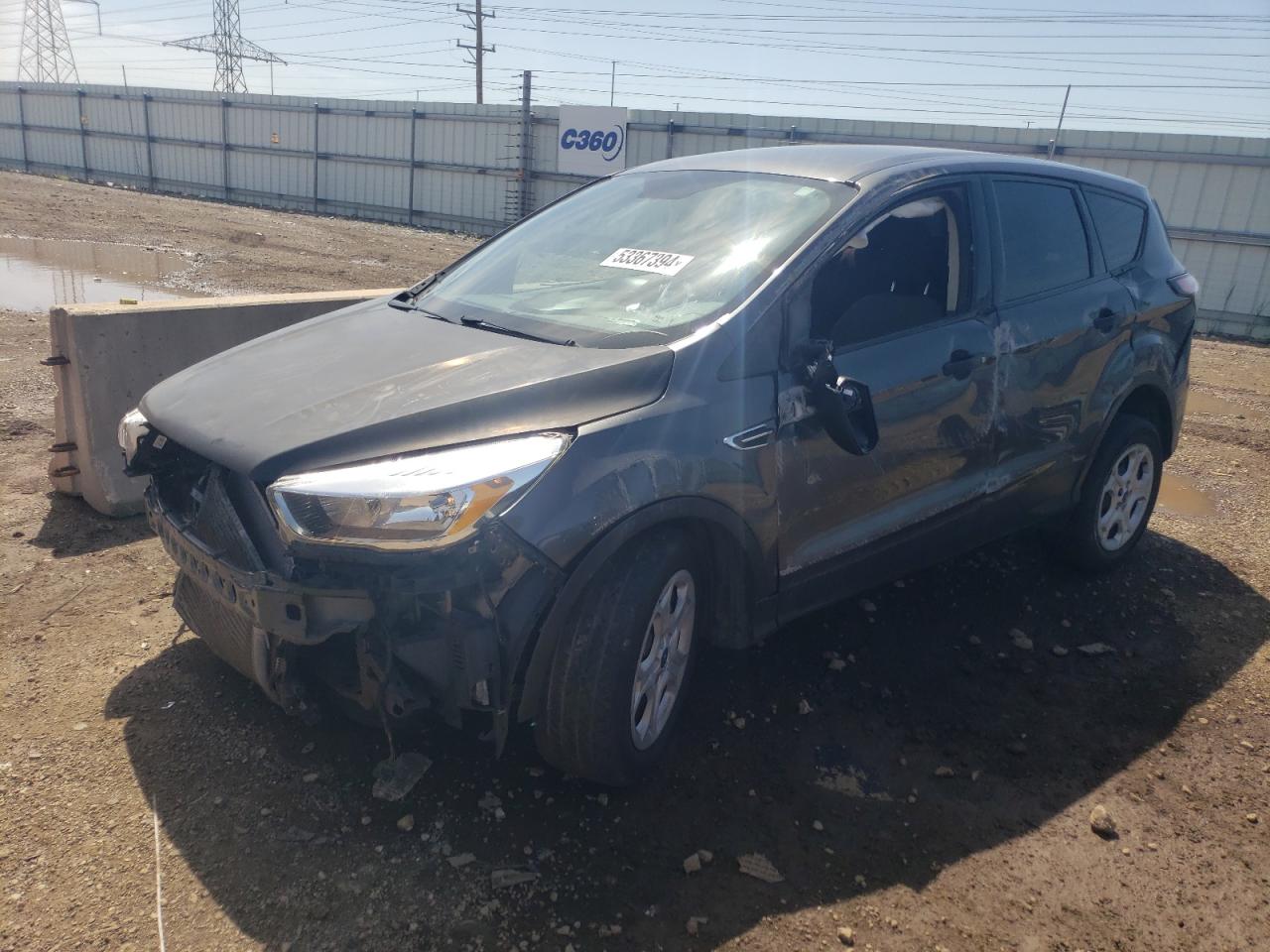 1FMCU0F75JUC28507 2018 Ford Escape S