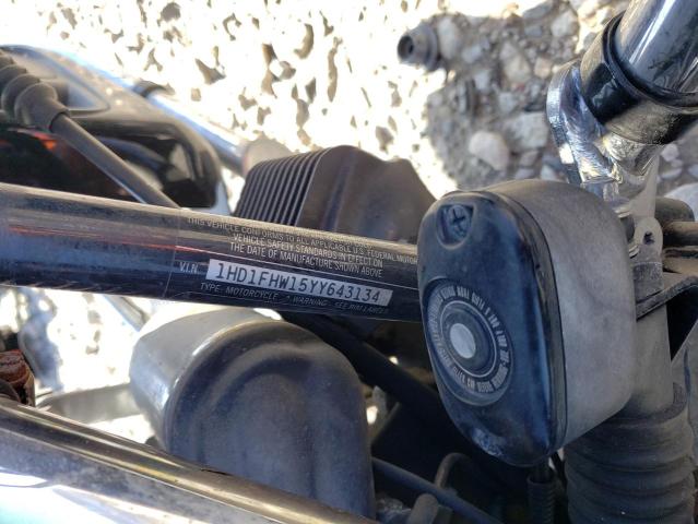 2000 HARLEY-DAVIDSON FLHPI 1HD1FHW15YY643134
