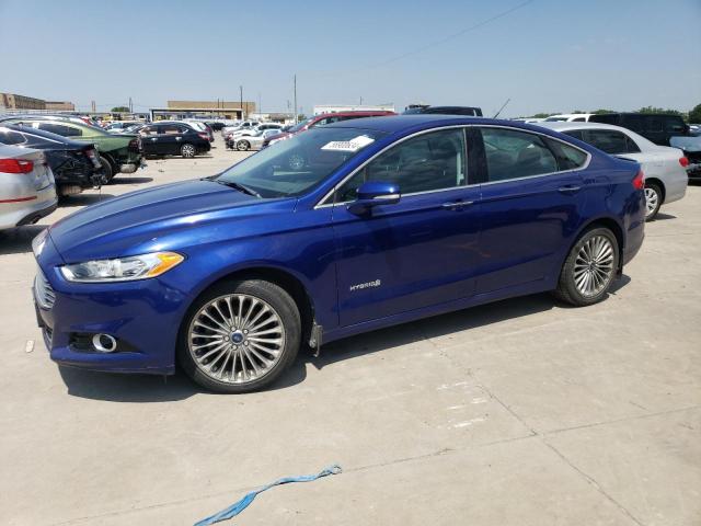 2013 Ford Fusion Titanium Hev VIN: 3FA6P0RU2DR323604 Lot: 56900634